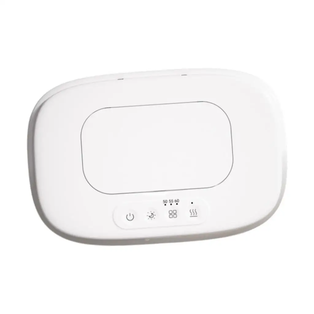 USB Baby Wipe Warmer Intelligent Heating Device Large Capacity Wet Wipes Dispenser White for Newborn Baby
