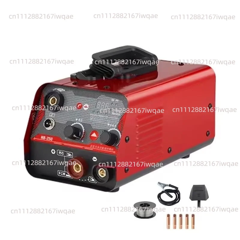 NB-250 Portable Industrial Welding Machine Stainless Steel Plate Automatic  Small Household 3 In 1 No Gas Mig Welder Equipment