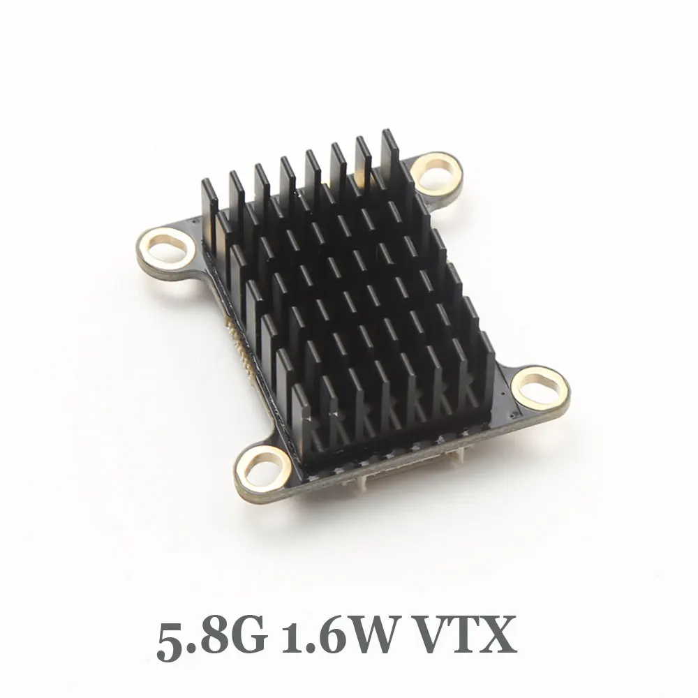 5.8G 1.6W VTX 48CH Video Transmitte 1.6W High Power Built-in Microphone For RC FPV Racing Drone