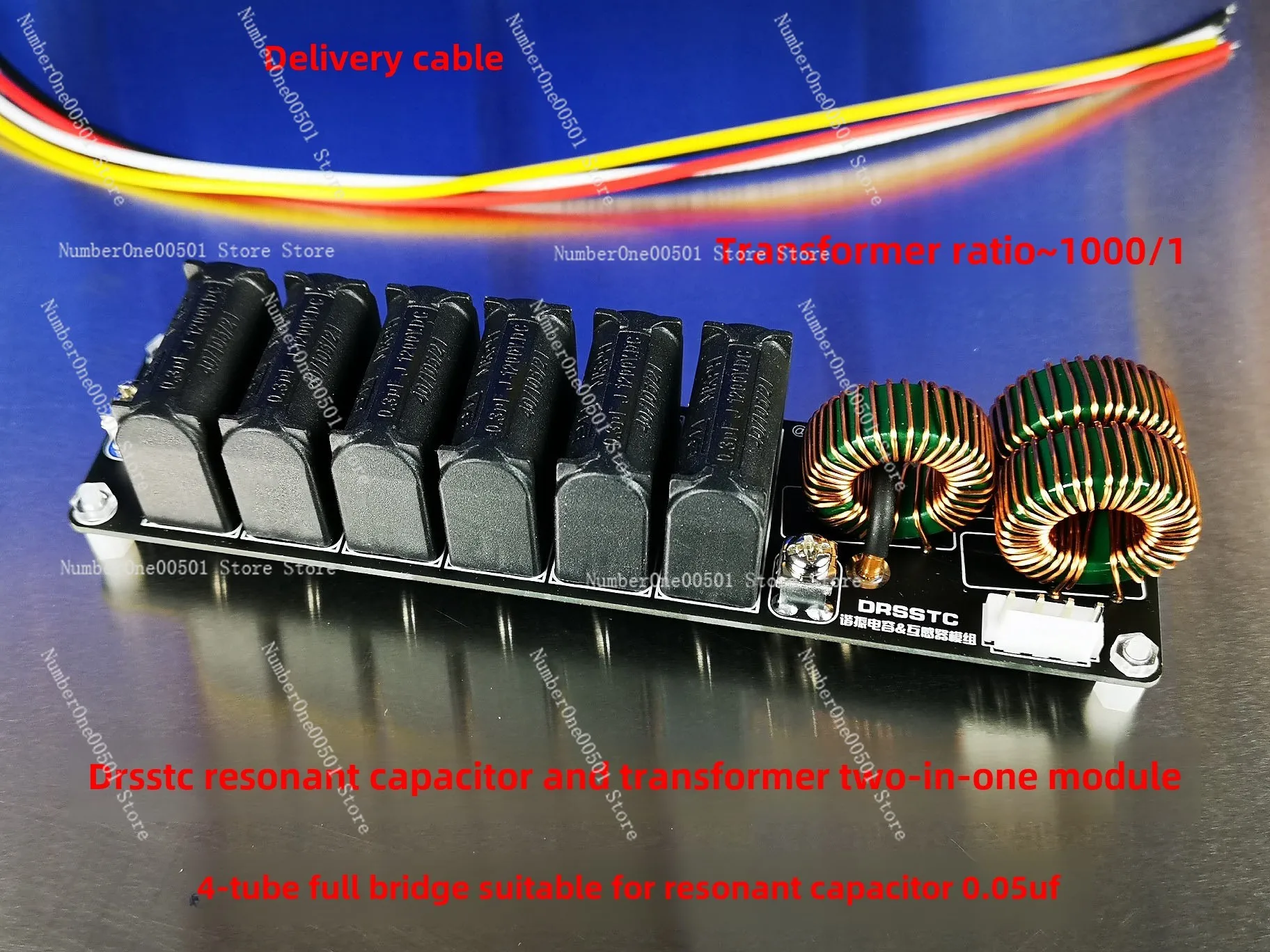 

Dedicated Resonant Capacitor Module 0.05UF 7200VDC 3600VAC with Current Transformer High Voltage Electronic Equipment Accessory