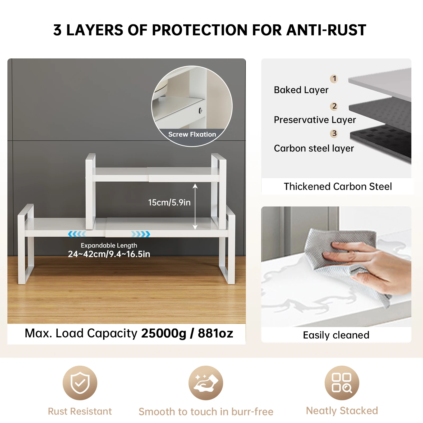 Thumbnail 4 - #25 Cheapest Under-Sink Cabinet Storage Racks Deals You Can Get