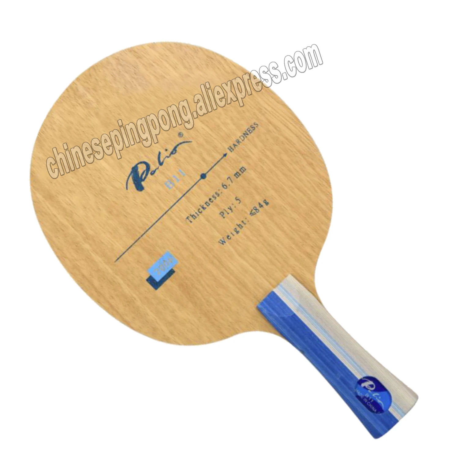 

Original Palio B11 (B 11, B-11) pure wood table tennis blade fast attack with loop table tennis rackets racquet sports