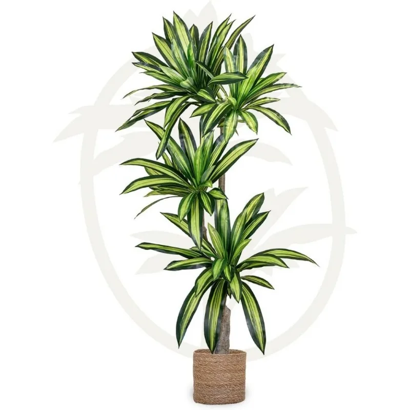 Imagem -05 - Dracaena-planta Artificial Alta Planta Falsa com Folhas Realistas Dragon Tree Faux Silk Plant Planta Feita com os Melhores Materiais