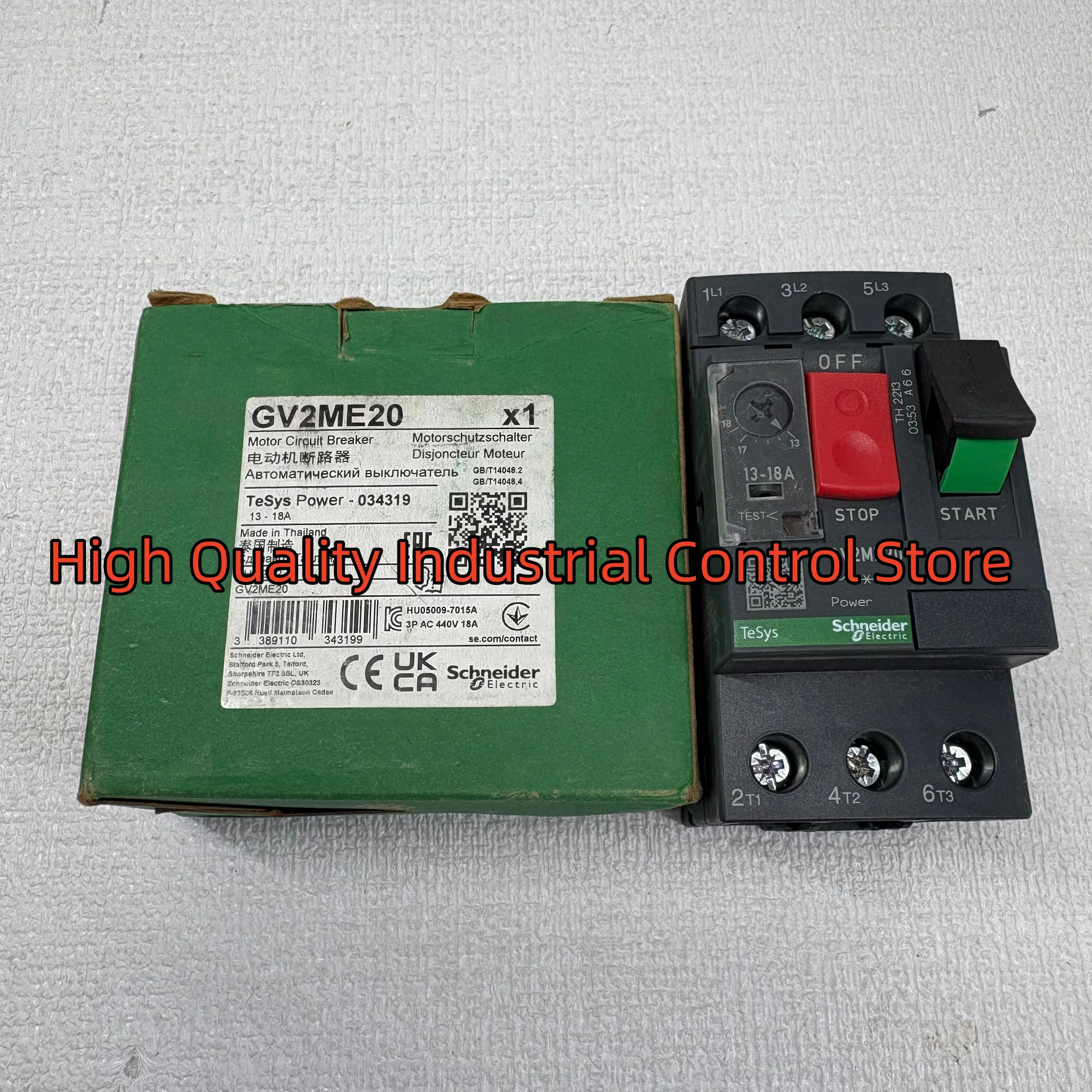 

New original GV2ME20 motor protector