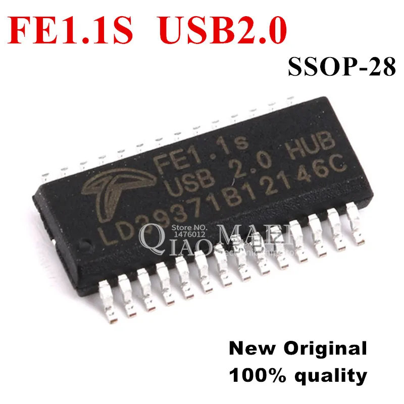 1PCS New Original FE1.1S SSOP-28 USB 2.0 HUB SSOP28 FE11S SSOP FE1.1 SMD