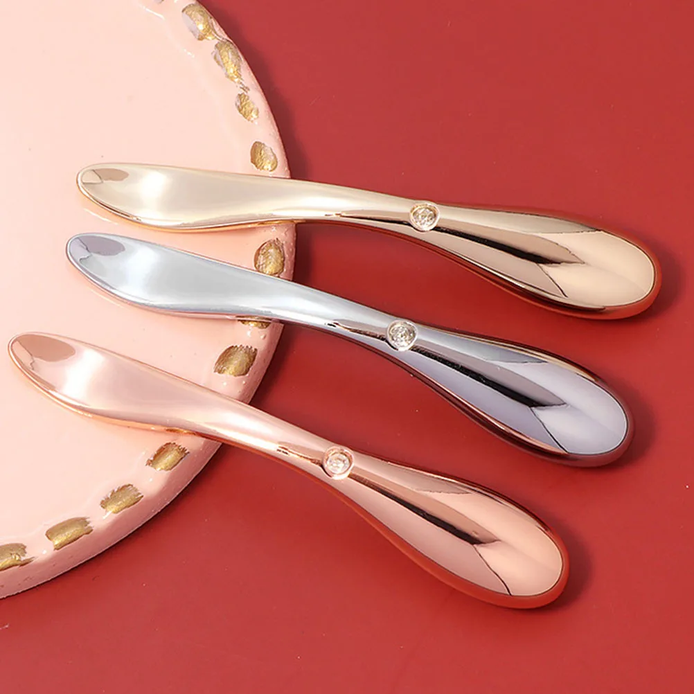 2 stücke Auge Massage Werkzeuge Kompakte Augencreme Applikatoren Glatte Stangen Tragbare Gesichts Hautpflege Massage Sticks Für Make-Up Schönheit