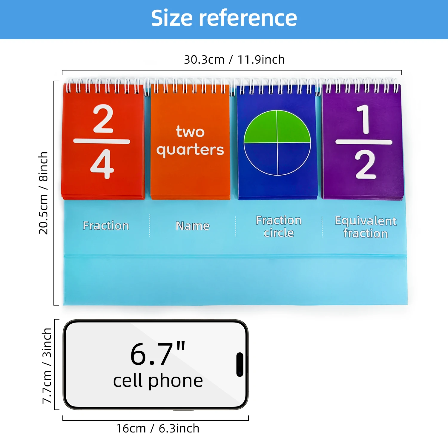 Calendrier à rabat de fractions mathématiques, outil d'apprentissage précoce des mathématiques pour enfants, jouet éducatif interactif pour la maison et l'école ​