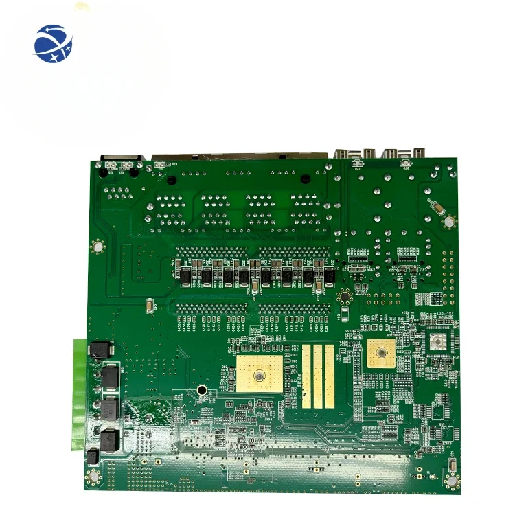 Industrial 8-port 10//100/1000BASE-TX+2G SFP Managed PoE Switch PCBA PCB Board Manufacturing and Assembly