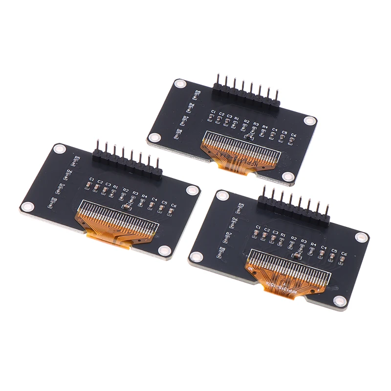 0.96-inch OLED Display Screen White/blue 12864 Screen Module With Matrix 4 Key Interfaces Keyboard IIC SSD1315