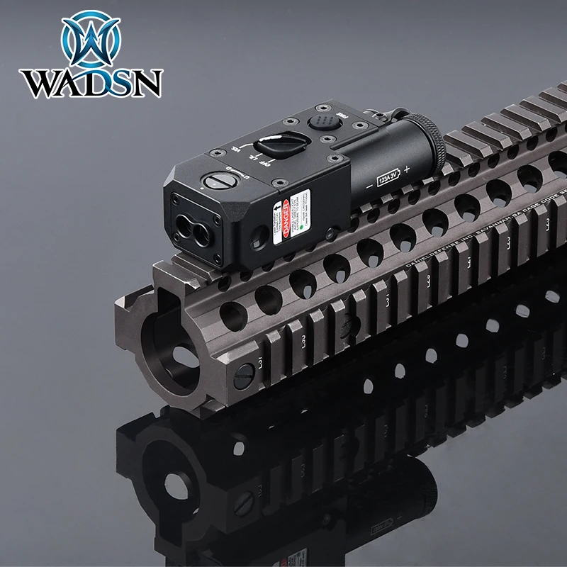 WADSN Metal CQBL-1 rosso verde blu puntatore indicatore laser IR mirino caccia Airsoft arma miring Fit 20mm Picatinny Rail