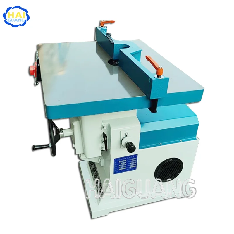 Industrial Multipurpose Vertical Single-spindle Woodworking Milling Machine Acrylic Shaper Moulder Router Table Carpentry Tools