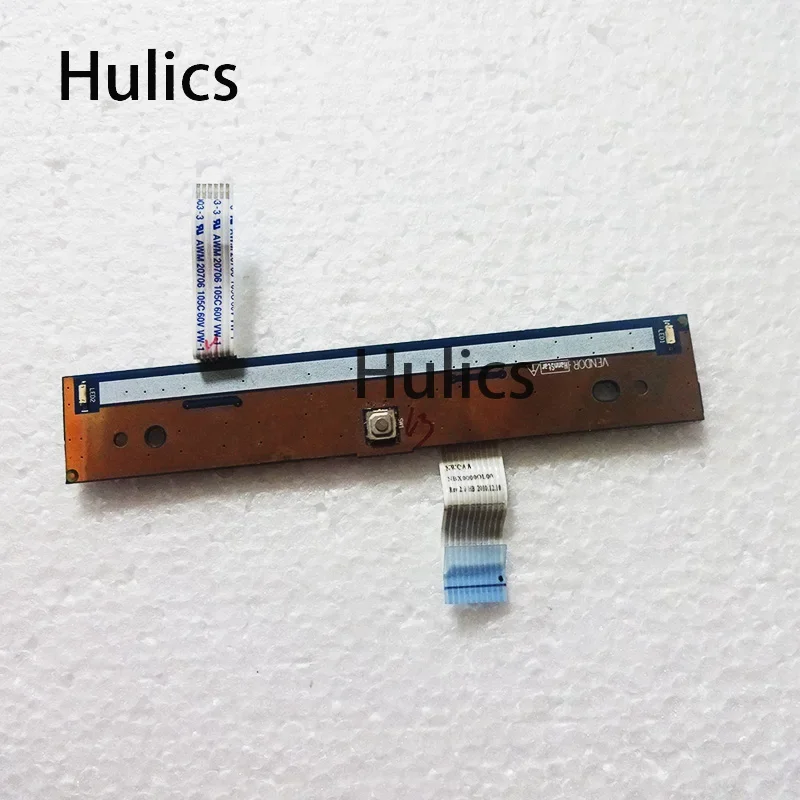 Hulics Used FOR Toshiba Satellite A660 A665 P755 Touchpad Switch On/Off Board With Cable LS-6061P WORKS