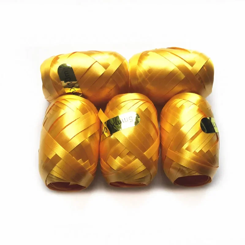6pcs/lot Balloon Ribbon Mix Color Balloon Strings Balloon Tail Accessories Curling DIY Packing Birthday Party Wedding Decoration
