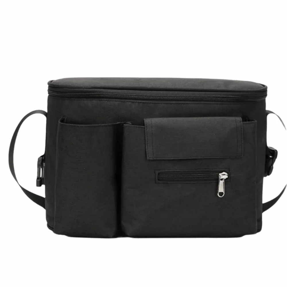 

Large Capacity Baby Stroller Bag Multiple Pockets Cartoon Diaper Bag Organizer Save Space Portable Baby Stroller Hanging Bag