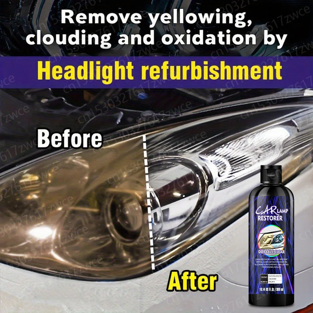 Car Headlight Restoration Polishing Kits Headlamp Repair Kits Car Light Polisher Cleaning Paste Car Paint Care Refurbish Agent