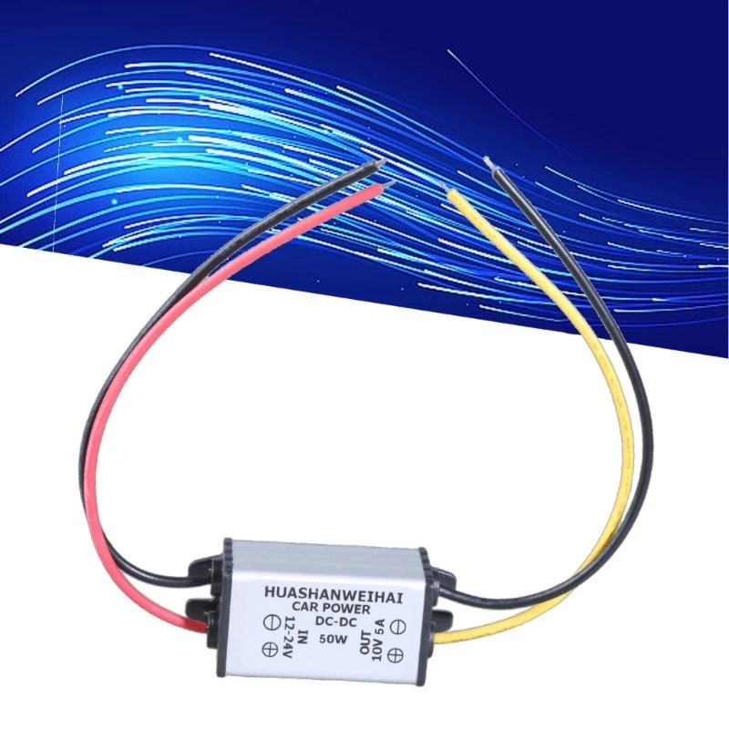 Convertitore ricarica per componenti elettronici Regolatore efficiente DC12-24V a 10V 3A/4A/5A