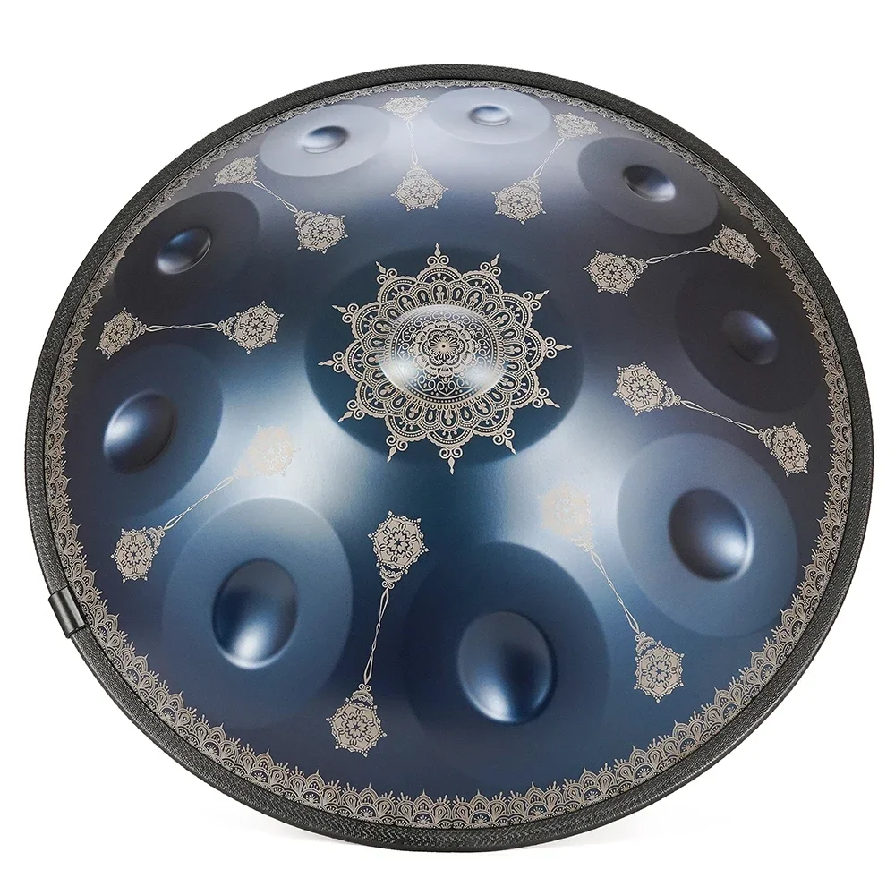 

432Hz 9/10/12-note handpan drum in D minor, 22-inch percussion instrument, yoga music drum, beginner steel tongue drum gift