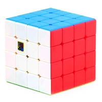 MoYu Meilong 4x4x4 Magic Speed Cube Stickerless/Black Sticker 4x4 Professional Puzzle Cubes Educational Toys for Children
