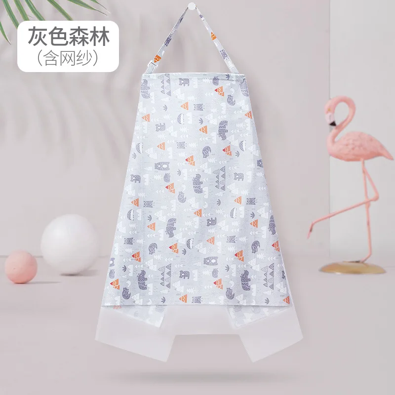 Cotton Breastfeeding Breast Covering Outdoor Nursing Towel Summer Shawl Nursing Clothes Cover up to Prevent Embarrassment P5