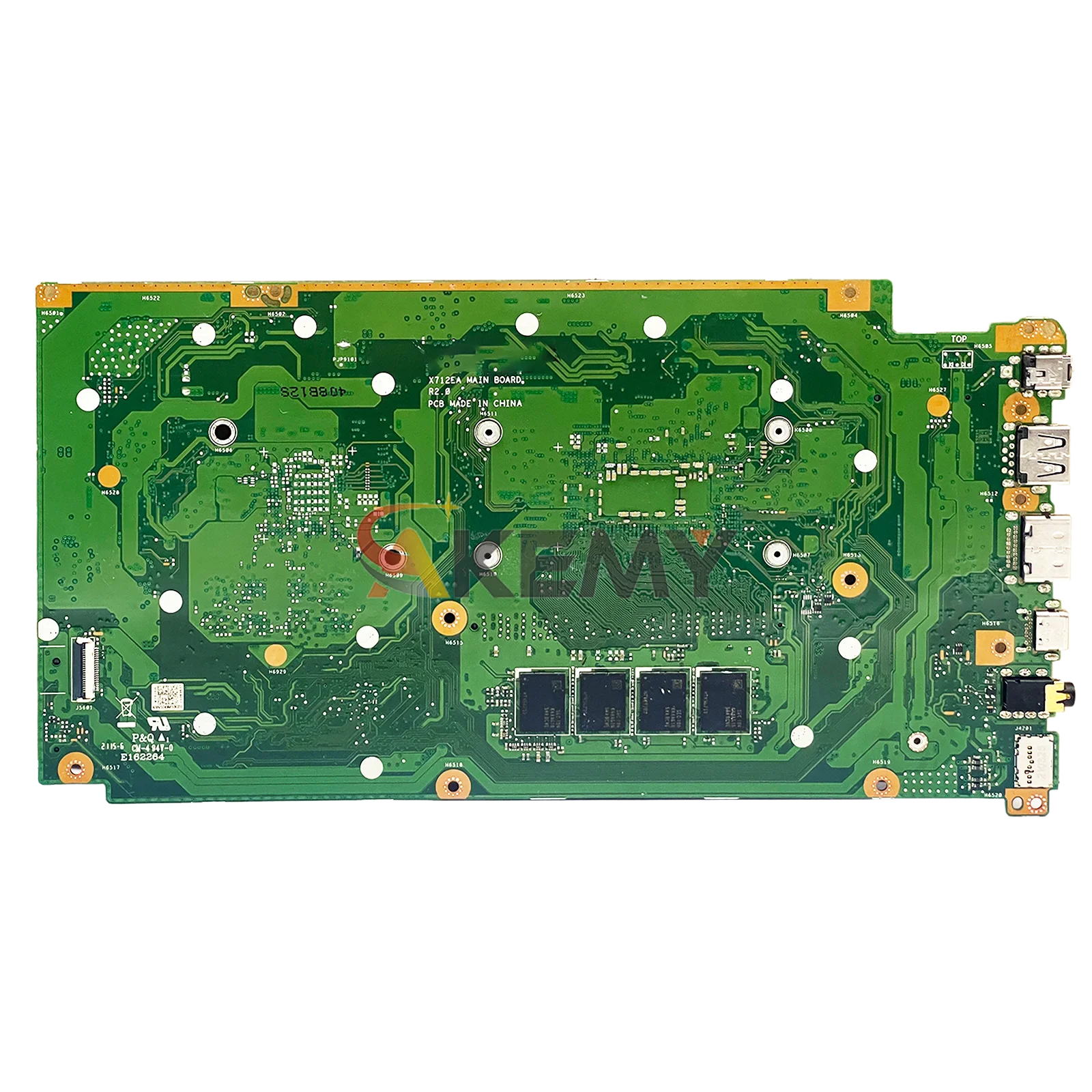 X712EA Laptop Motherboard For ASUS VivoBook X712E F712E X712EQ K712E X712EA Mainboard With 11th Gen I3 I5 I7 100% Tests OK Stk