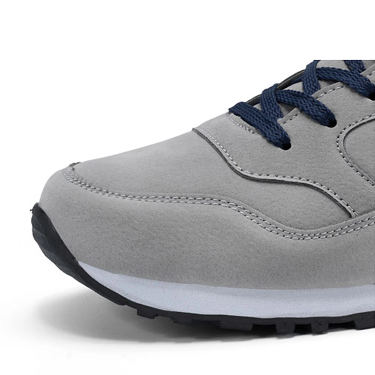 New Leather Men Running Shoes Winter Warm Unisex Sneakers Lightweight Women Walking Shoes Soft Insole Sports Shoes Lace Up 37-47