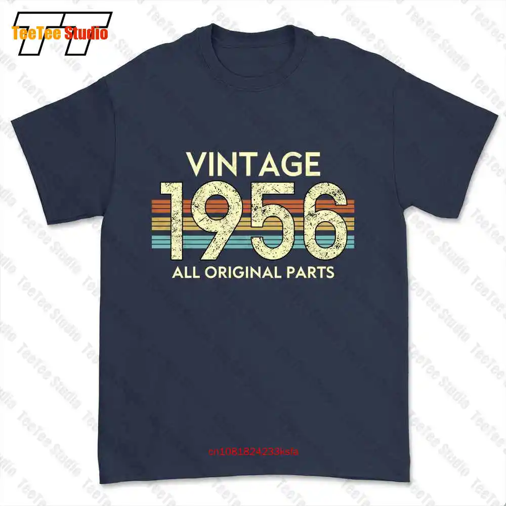 All Original Parts Vintage 1956 65Th Birthday T-shirt Tee LUJY