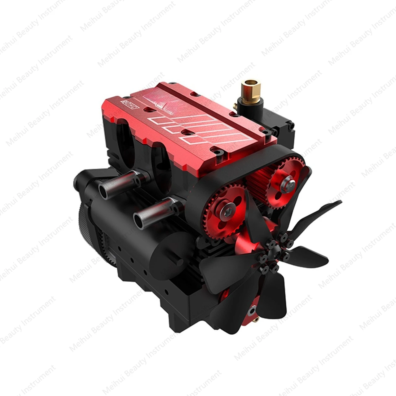 Assemble L2 Inline Two-cylinder Methanol Fuel Engine Model Mechanical Toy