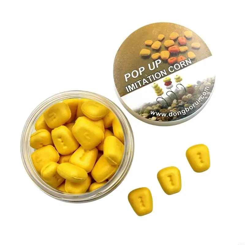  Round Box Corn Fishing Hook Set for Lake and Pond Angling Days