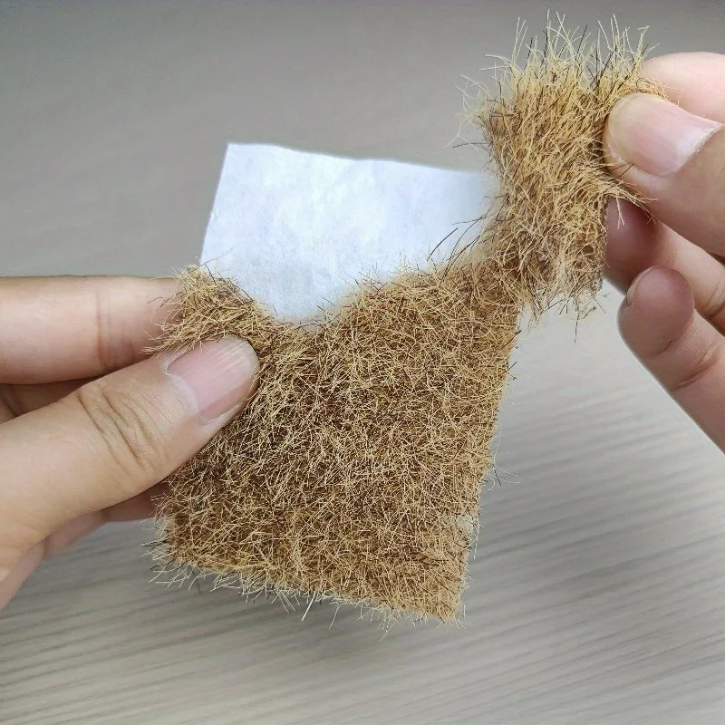 1 Box Höhe: 0,47 Zoll/0,63 Zoll handgerissene Grascluster, Architekturmodell Szene Dekoration Grascluster, DIY Miniaturgras – Detail 6