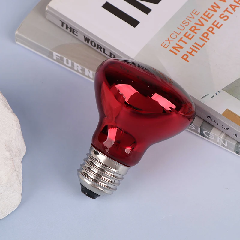 

25-100W Special Reptile Bulb E27 UVA Poultry Bulb Infrared Night Light Day Poultry Heating Bulb For Plant Amphibians Reptile Pet