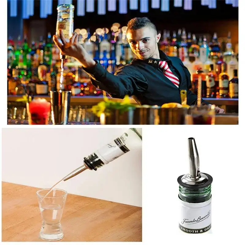 Bottle Nozzle Pourer Oil/ Mouth With Bottle Stopper Cork Wine Bottle Red Dry Pot Plug Olive Dispenser Bar Accessories Home Bars