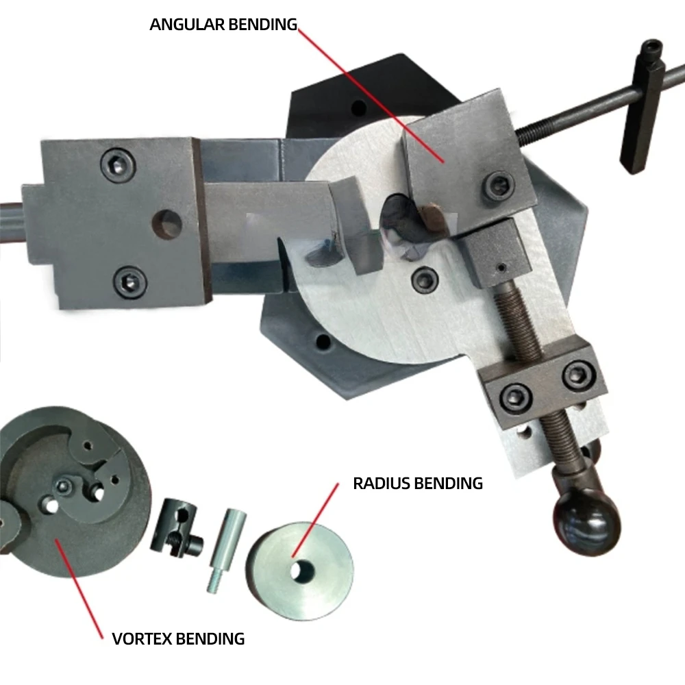 

Bending Machine Metal Bending Machine Small Manual Sbg40 Function Multi-bending Forming Machine All Steel Structure