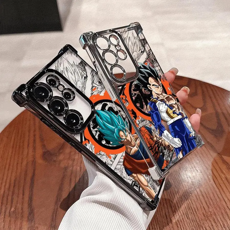

Anime Dragon Ball Case for Samsung Galaxy s24ultra s24fe S20 FE S21FE S22 Ultra S23 S25 Plus S25 Ultra S24 Soft Cover