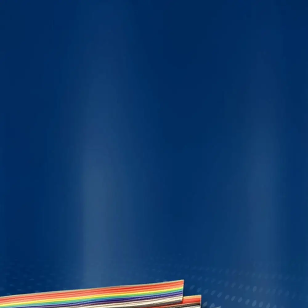 For For Risym Dupont Jumper Wire 40P Ribbon Cable Multicolor Connector Male To Male Female To Female Breadboard Parts
