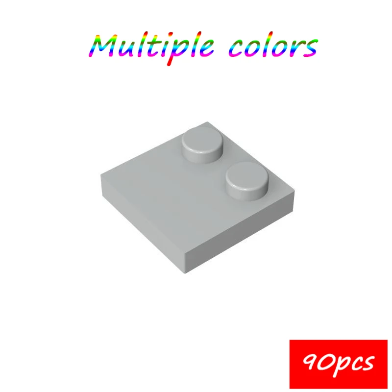 MOC 90 قطعة 33909 تعديل مجلس اللبنات 2x2 مع ترصيع الطوب الجسيمات لغز فكرة لتقوم بها بنفسك لعبة الأطفال هدايا عيد الميلاد