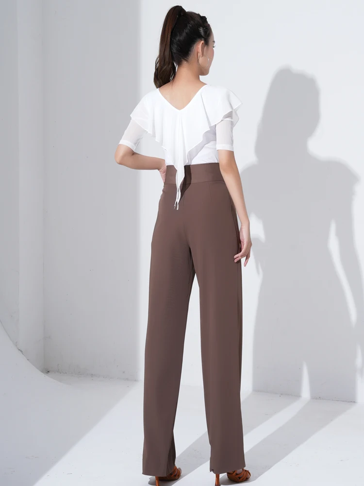 Strój do tańca latynoamerykańskiego Princ Dr, nowy, dla dorosłych, do tańca nowoczesnego, jednoczęściowy strój treningowy, strój na występy, wysoka jakość.