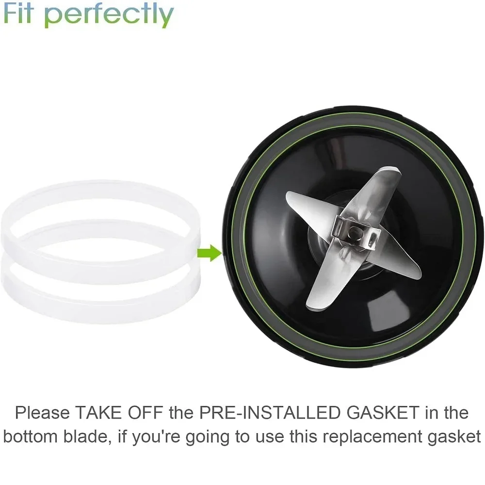 Лезвие блендера с 7 ребрами, совместимое с заменой лезвия блендера Ninja для Ninja Auto iQ BL682-30 BL642-30 BL450-30 BL482-30 BL687