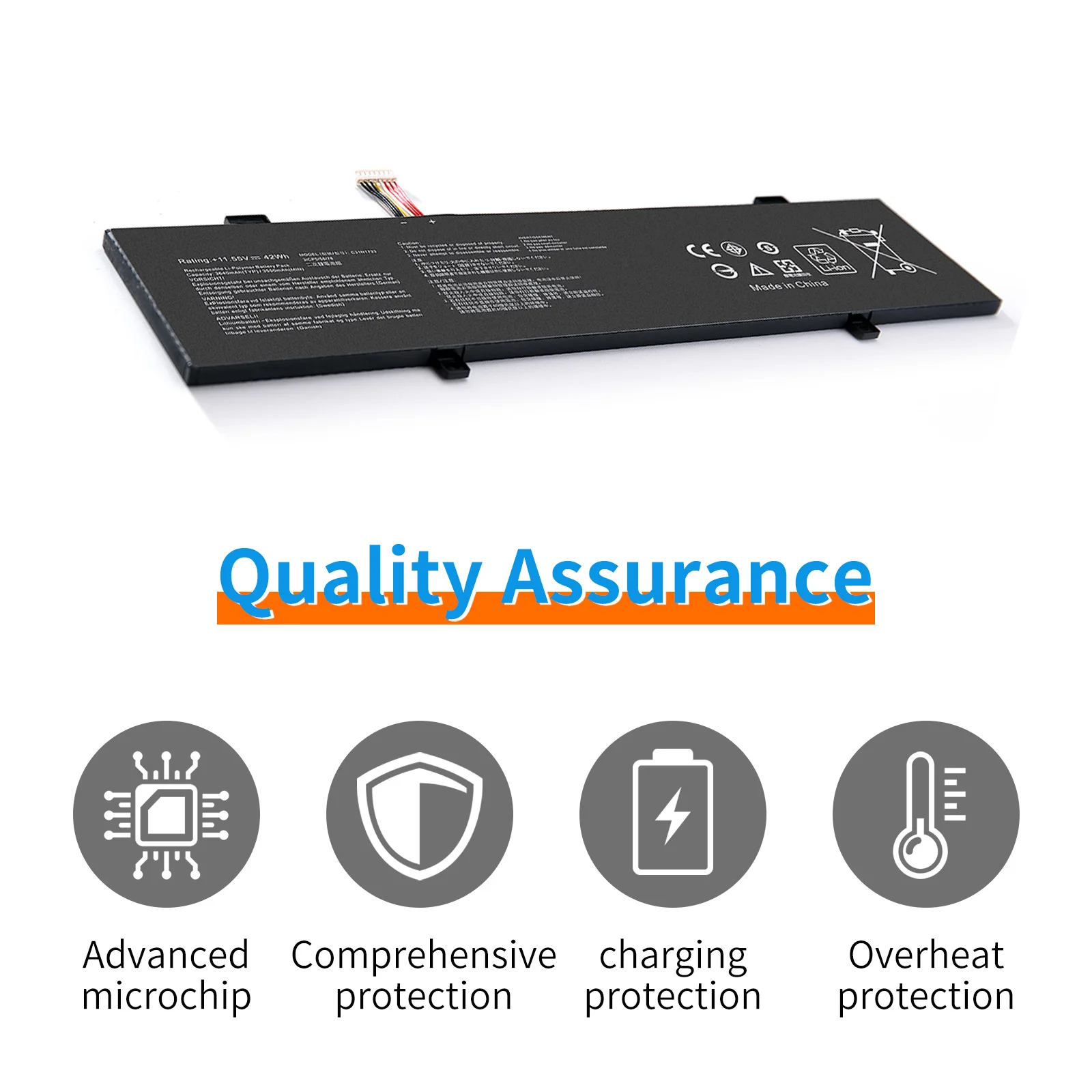 LINEFIND C31N1733 Laptop Battery for ASUS VivoBook TP412FA TP412UA Series Notebook TP412UA-EC098T TP412UA-EC060T TP412UA-EC123T
