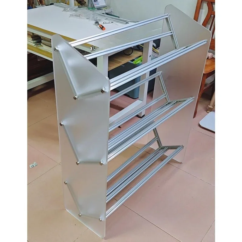 Desktop bookcase, small bookshelf, simple storage, window sill storage, countertop, bay window, bedside desk, vertical shelf