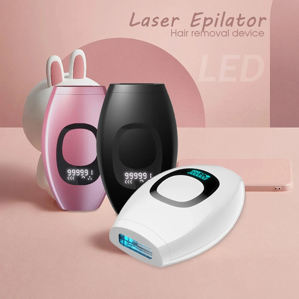 Home Portable Women Skin Laser Permanently Painless Facial Ipl Epilator Hair Removal Machine