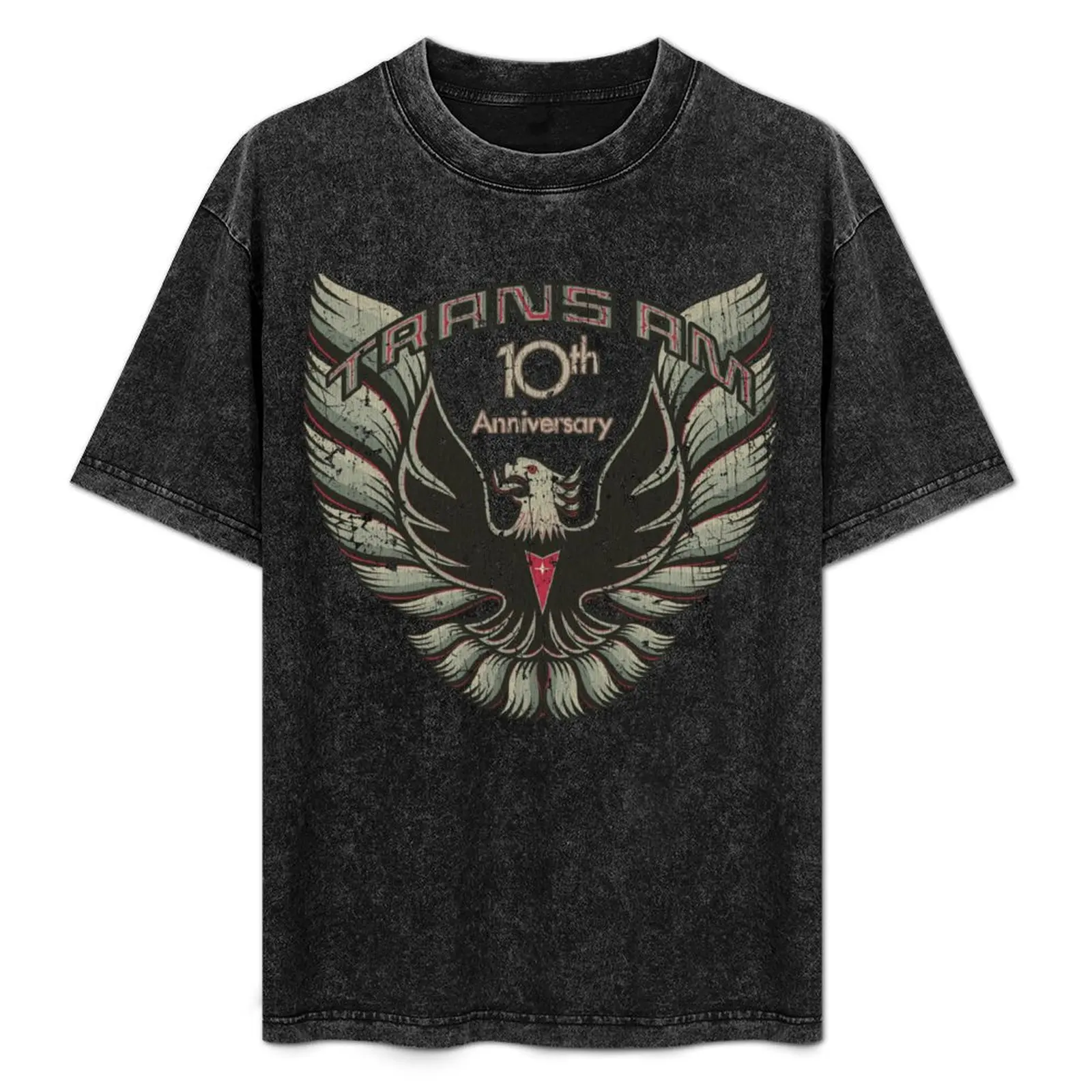 

Trans Am 10th Anniversary 1979 T-Shirt Big Size Short Sleeve Casual Top