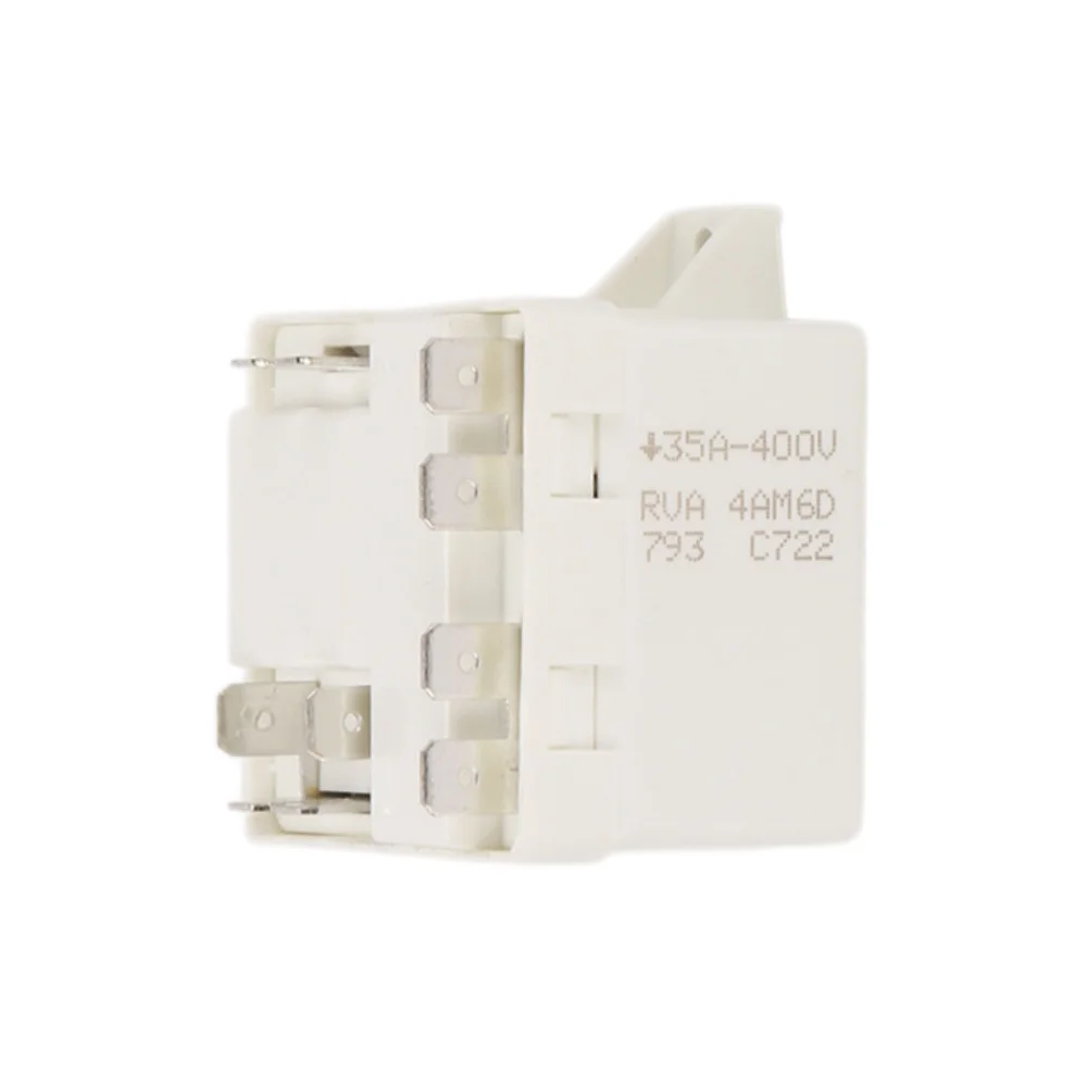 AC Potential Relay RVA4AM6D 35A 400V for LEER Freezers and Commercial Refrigeration Equipment Modular Installation