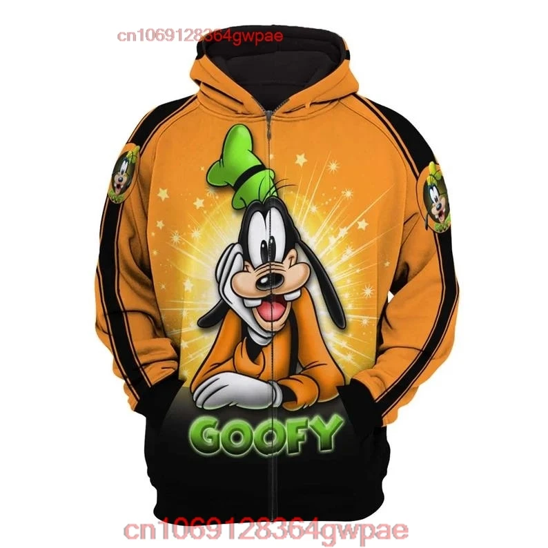 Goofy Dog 3D felpa con cappuccio Disney felpa/felpa con cappuccio/giacca in pile |