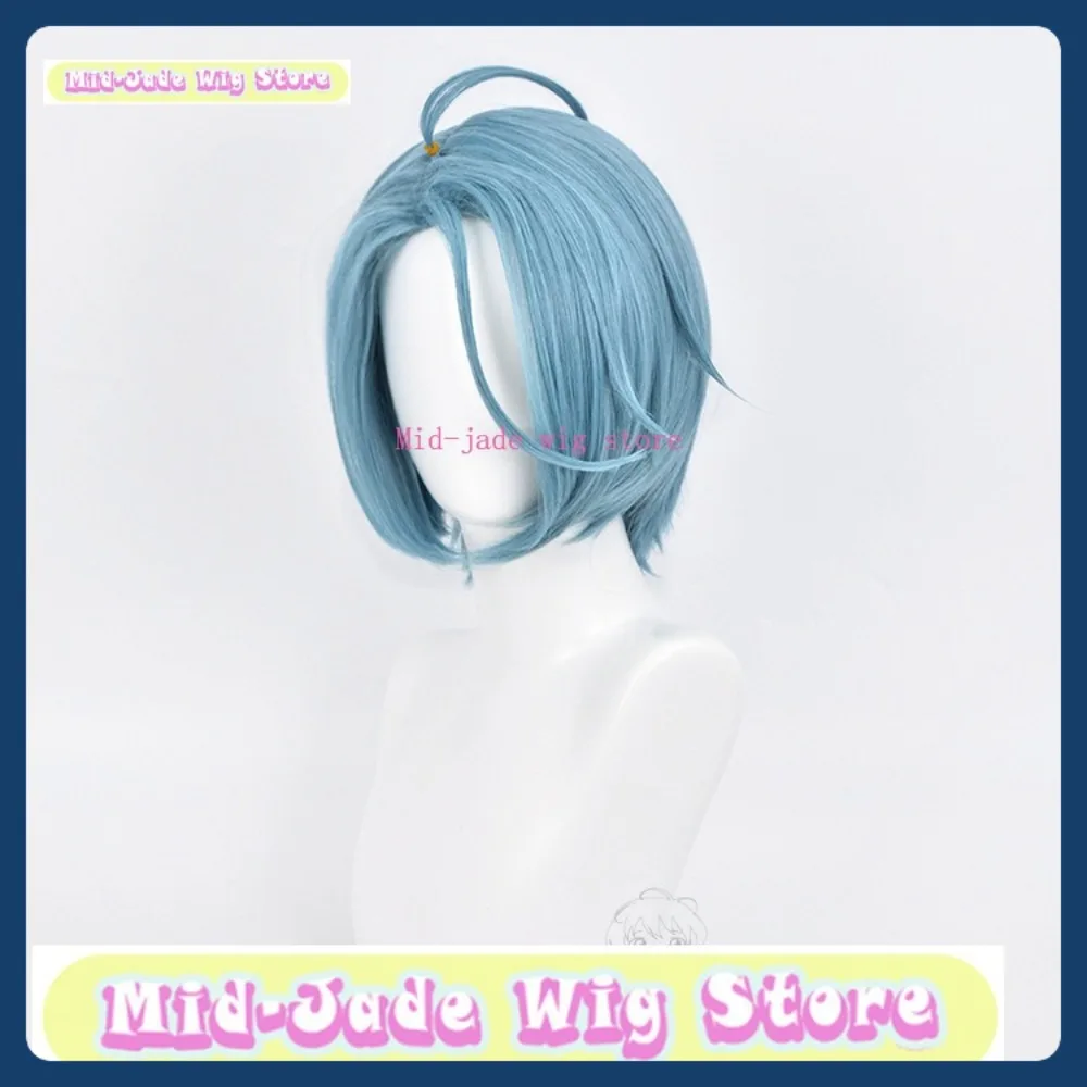 Mid-jade peruca loja conjunto estrelas himeru cosplay peruca anime jogo rpg traje de halloween adereços cabelo sintético