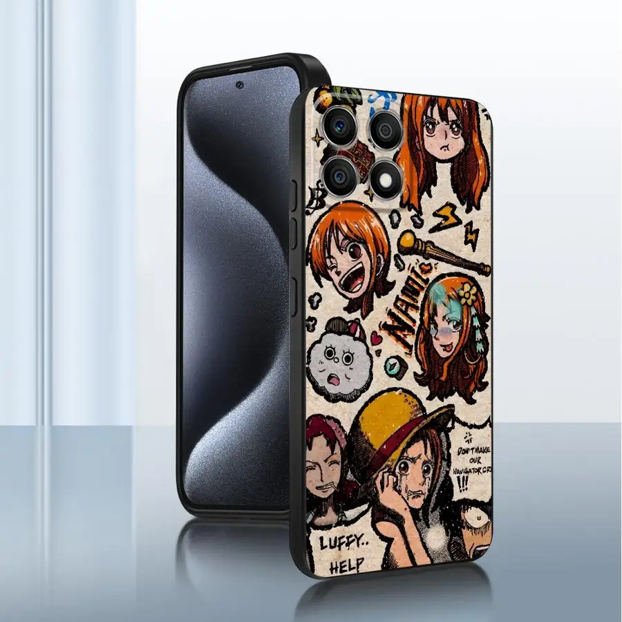 

Soft Shell Case for Honor X8 X8b X8a X7 X9c X6a X8c 8X X5b X9a X7b 90 Pro 70 X9b Magic5 Lite X6 X7c Art One Piece Nami
