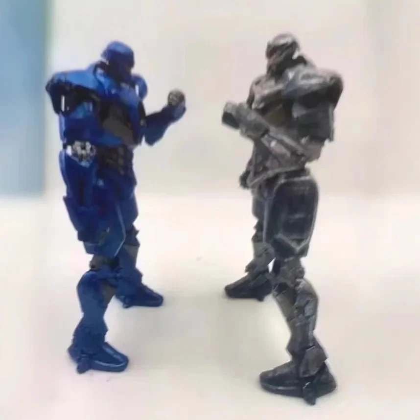 Bandai NECA Pacific Rim Movable Model Revenge Ranger Mecha Battle Damage Blue Version Figure Boxed Toys Gift Collection