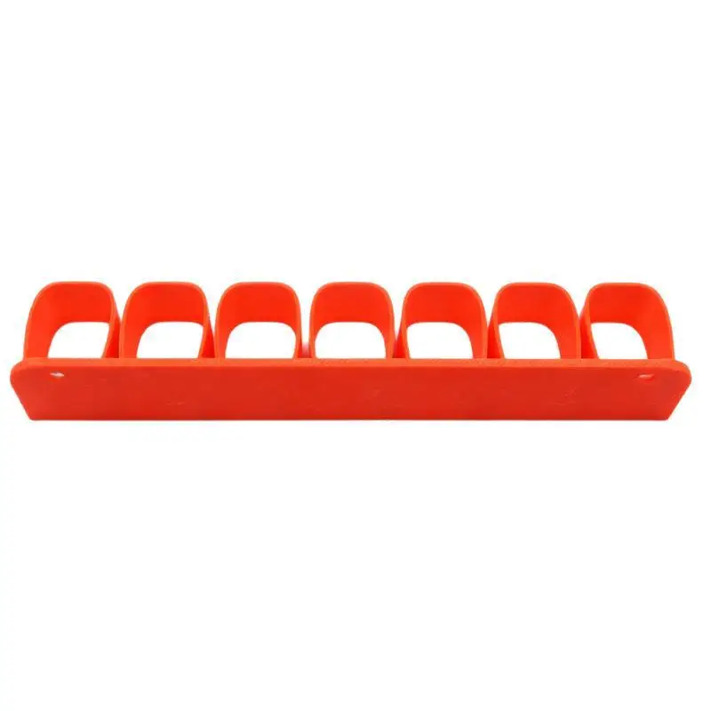 Wall Mounted Plastic Wrench Organizer With 7/10 Slots Durable For Garage Workshop Tool Storage Home DIY Use