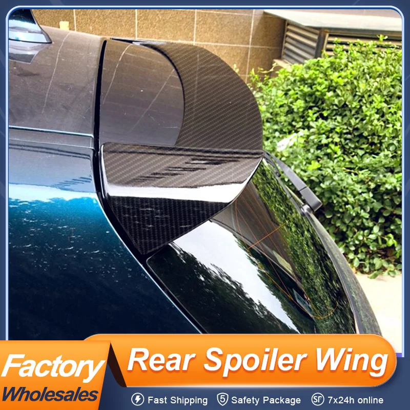 

Rear Roof Trunk Lid Car Spoiler Wing For BMW 1 Series E87 E81 F20 F21 116i 118i 120i 125i 135i 140i Black Carbon Accessories