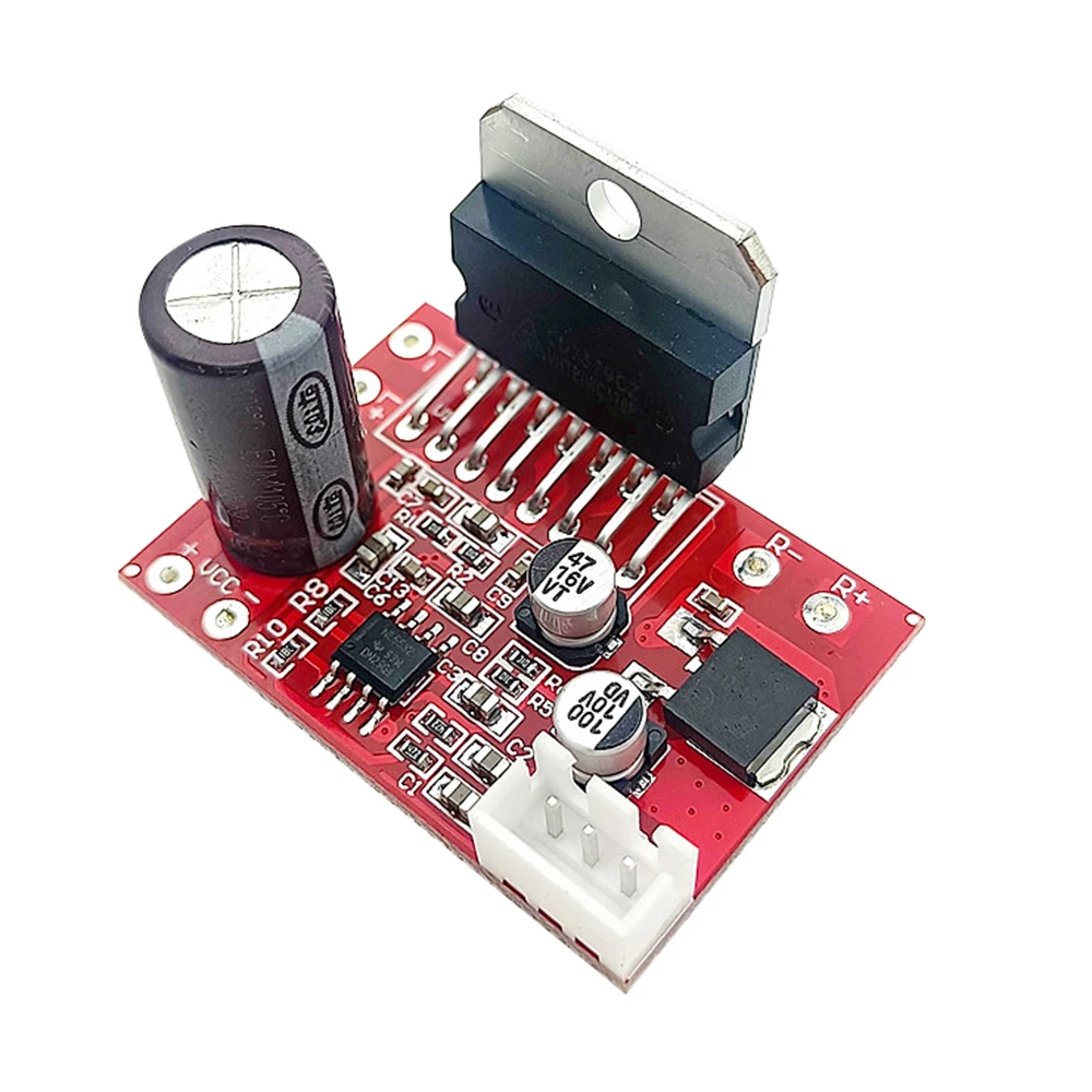 DC 12V Audio Amplifier Module 39W+39W Dual-channel High Power Audio Board with NE5532 Front Speaker for Audio System