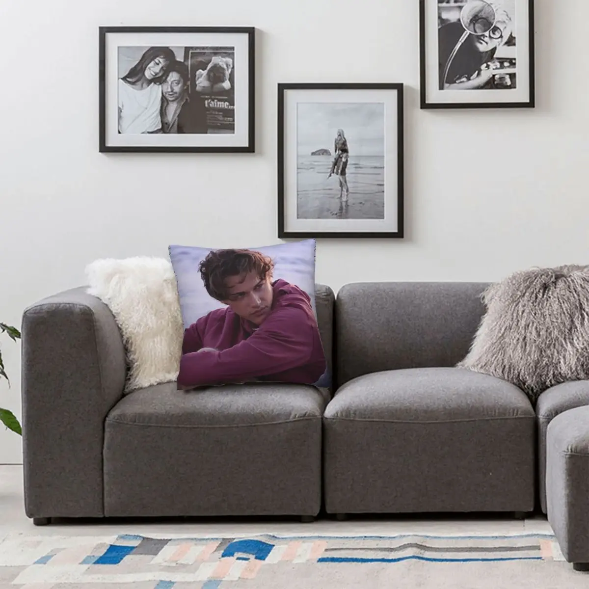 

Pillow Cover Conrad Fisher Custom DIY Cushion Cover Team Conrad Cute Funny Pillow Case For Sofa Home Decorative Pillowcases